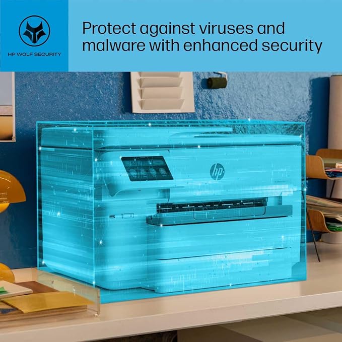 HP OfficeJet Pro 9730e Wide Format Wireless All-in-One Color Inkjet Printer, Print, scan, Copy up to 11x17', ADF, Duplex Printing Best for Office, 3 Months of Instant Ink Included (537P6A)