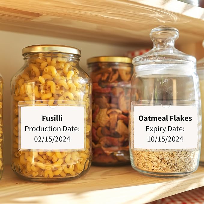 44 Pack Adhesive Pockets, Bin Labels for Storage Bins, Clear Label Holder, Index Card Holder 3x5 Inch, Plastic Storage Tote Labels for Organizing Bins Box Drawer