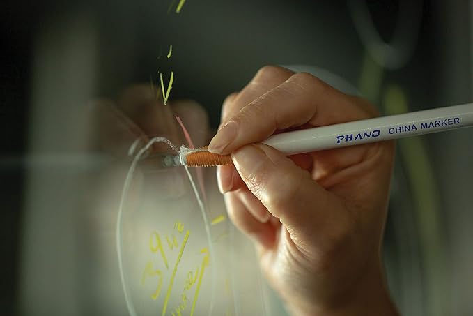 Dixon Industrial Phano Peel-Off China Marker Pencils, Green (00074) (Pack of 120, 1440 Count Total)