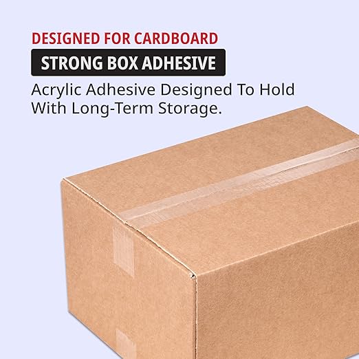 Aviditi Packaging Tape for Boxes, 3" x 55 Yards, 3.5 Mil, 24-Pack | Clear Acrylic Tape Strong for Packing, Mailing, Boxing, Package, Shipping, Moving, Home and Office, Bulk Refill for Dispenser