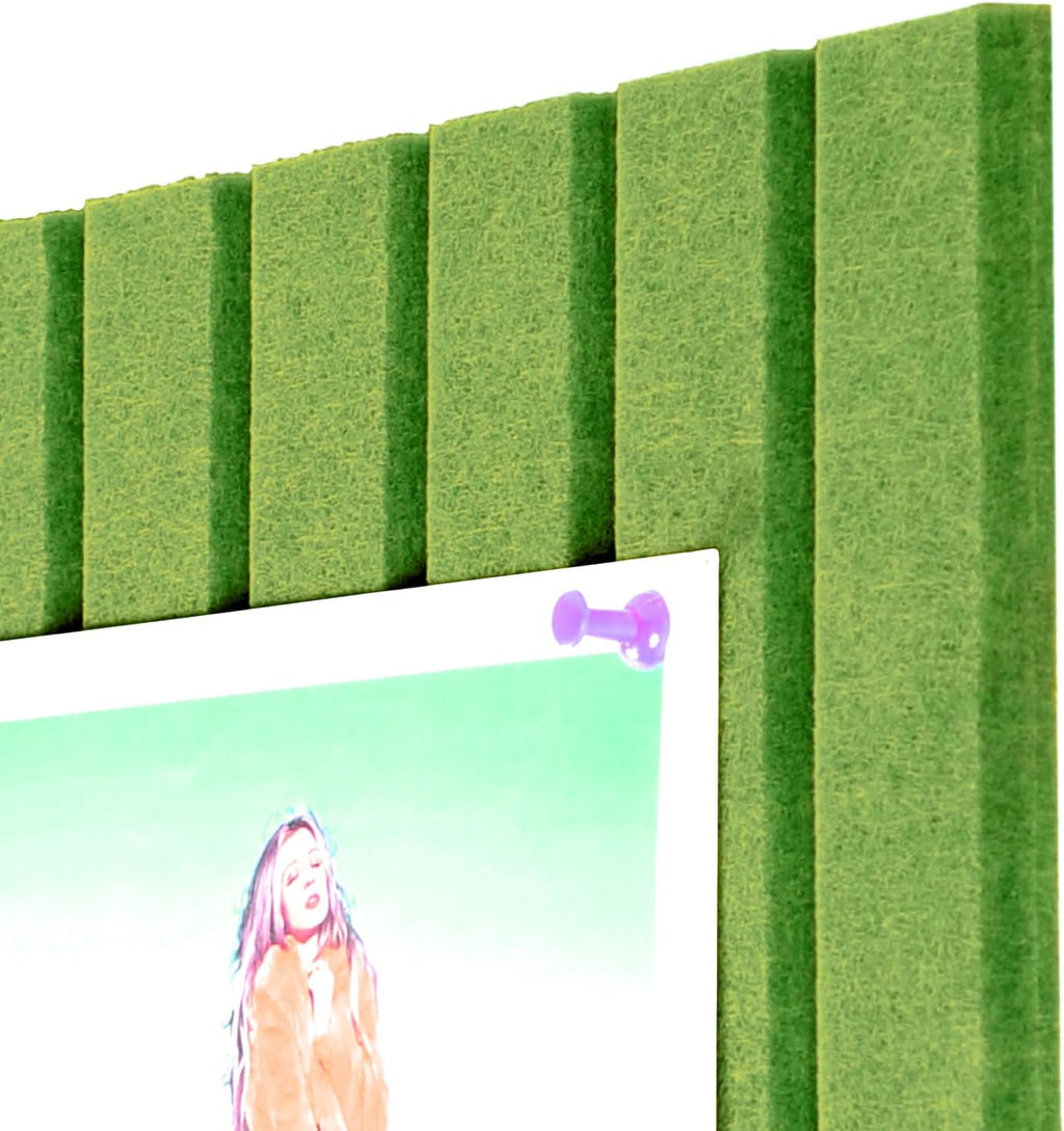 Cork Boards for Walls 48" x 36" Felt Board Alternative, 12 Pack Felt Wall Tiles Bulletin Board, Large Cork Board for Office Pin Board Tack Board Cork Boards