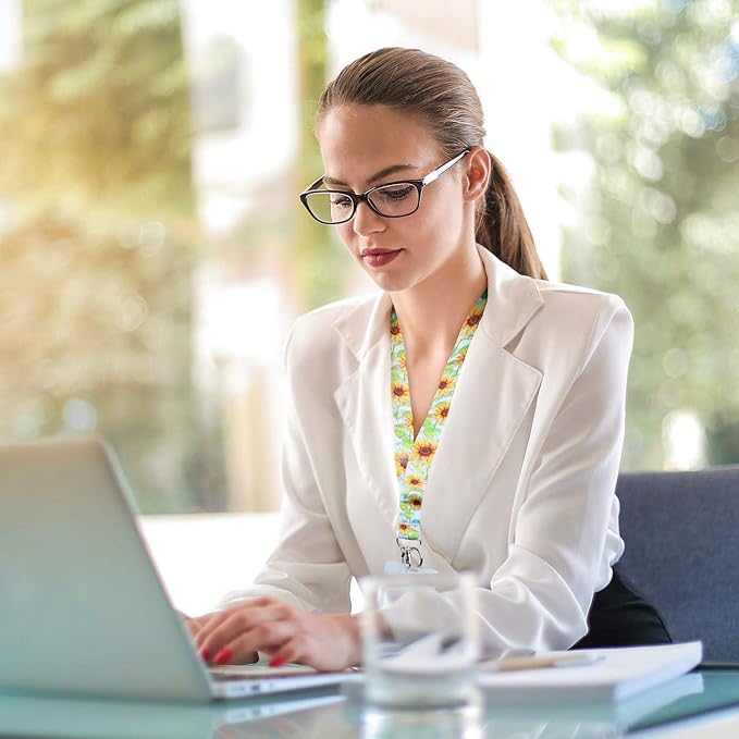 Yiflin Cute Neck Lanyard for Keys, Wallet, Id Card Holder, Cool Keychain Lanyard for Women, Men, Teacher