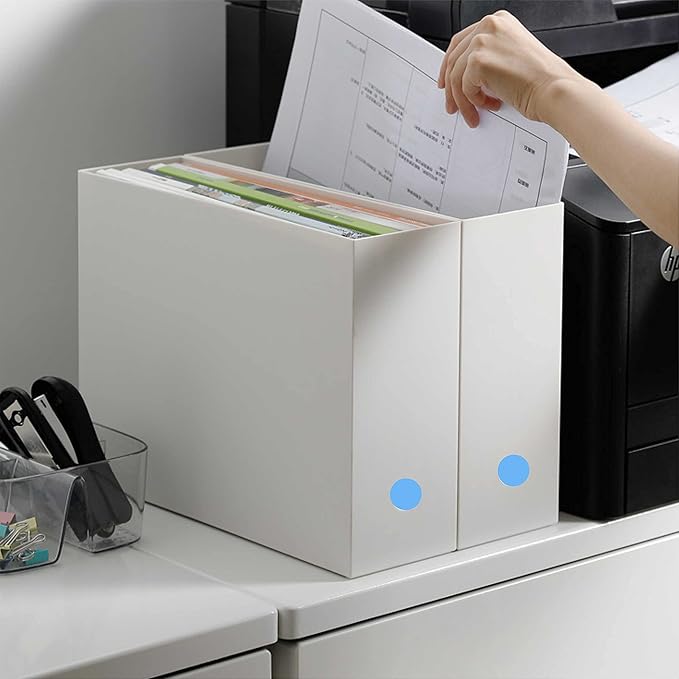 PARLAIM 0.75" Round Color Coding Circle Dot Labels in Roll, 1000 Stickers per Dispenser Box, 3/4" Diameter for Garage Sale, Light Blue