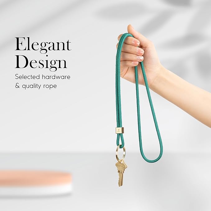 SENLLY Neck Lanyard Strap for Keys, Original Minimalist Design KeyChain Holder