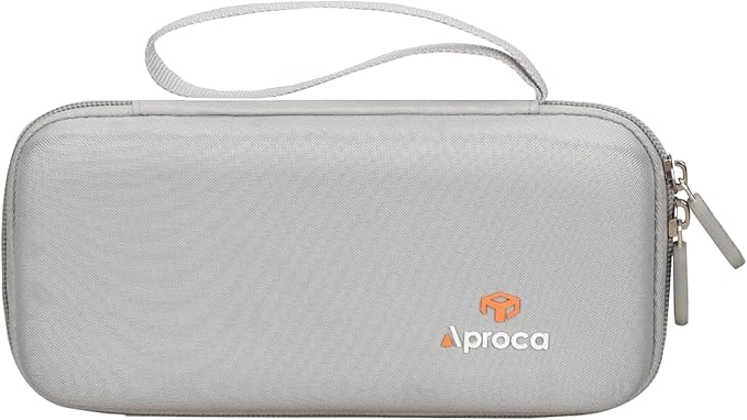 Aproca Grey Hard Storage Portable Case, for Casio fx-9750GIII, Standard Graphing Calculator