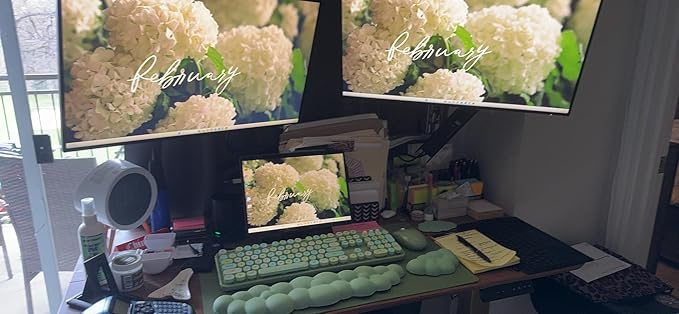 JIKIOU Upgrade Leather Cloud Keyboard Wrist Rest, Cloud Wrist Rest with Non-Slip PU Base, Comfortable Memory Foam Wrist Rest for Computer Laptop Mac Gaming Office and Pain Relief Christmas Wish Gift