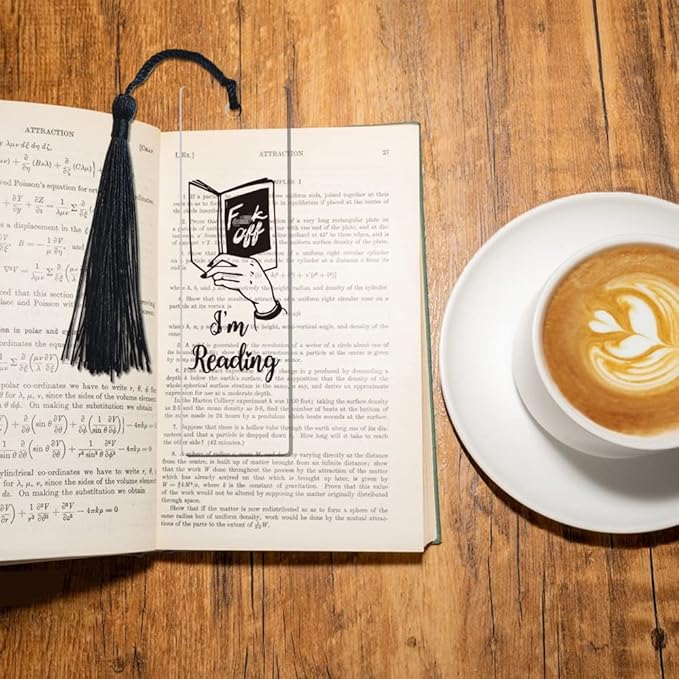 I'm Reading Inspirational Bookmark Gifts for Women Girls Lovers Bookworm Sister Daughter Book Female Friend Sister Gifts Friendship Gifts