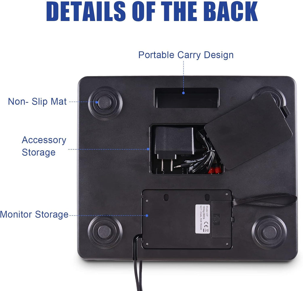 Fuzion Shipping Scale for Packages Small Business - 440lb x 0.1lb Digital Postal Scale for Packages, Shipping Package Scale, Postage Scale, Postal Scale, Luggage Scale