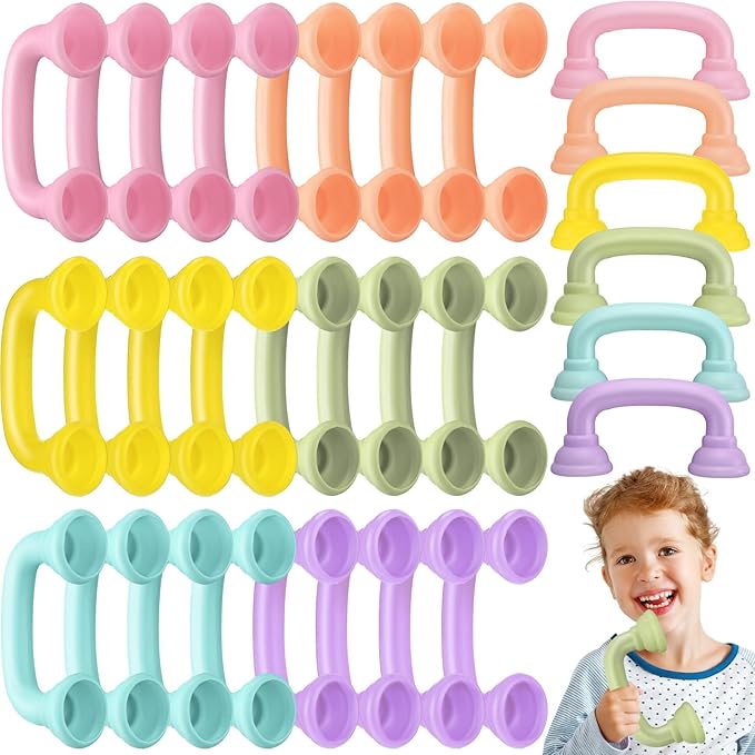Shappy Bulk Whisper Reading Phones 24 Pcs Whisper Auditory Feedback Phone Classroom Manipulative Hear Myself Sound Speech Therapy Tool for Kids Accelerate Reading Fluency Pronunciation (Pastel Color)