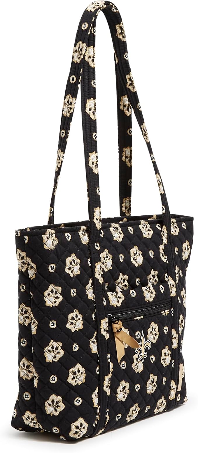 Vera Bradley Women's Cotton NFL Small Vera Tote Bag (Multiple Teams Available)