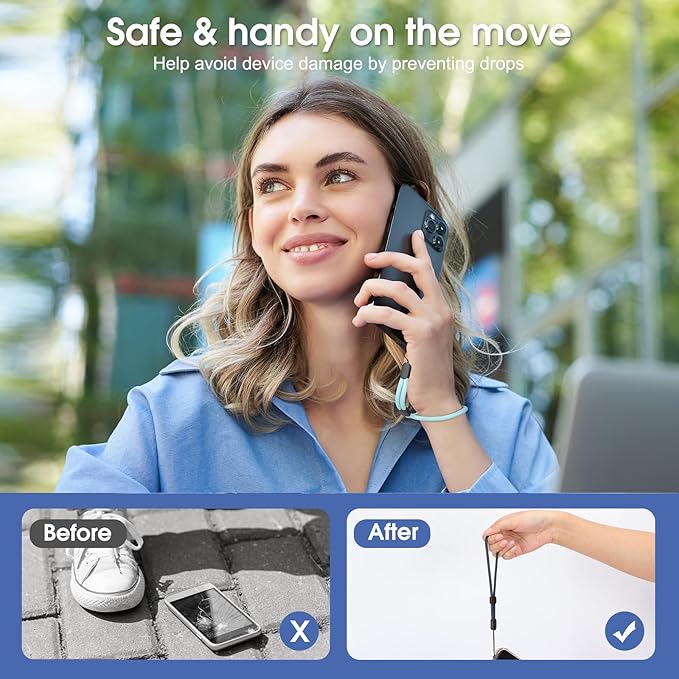 Hand Wrist Strap Lanyard, Adjustable Nylon Colorful for Mobile Phone, Camara, USB Flash Drive, ID Name Tag Badge