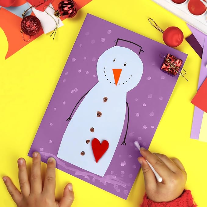 Purple Cardstock 100 Sheets 80lb Cardstock Paper 8.5 x 11, Goefun Purple Paper for Wedding Invitations, DIY Cards, Menus, Crafts