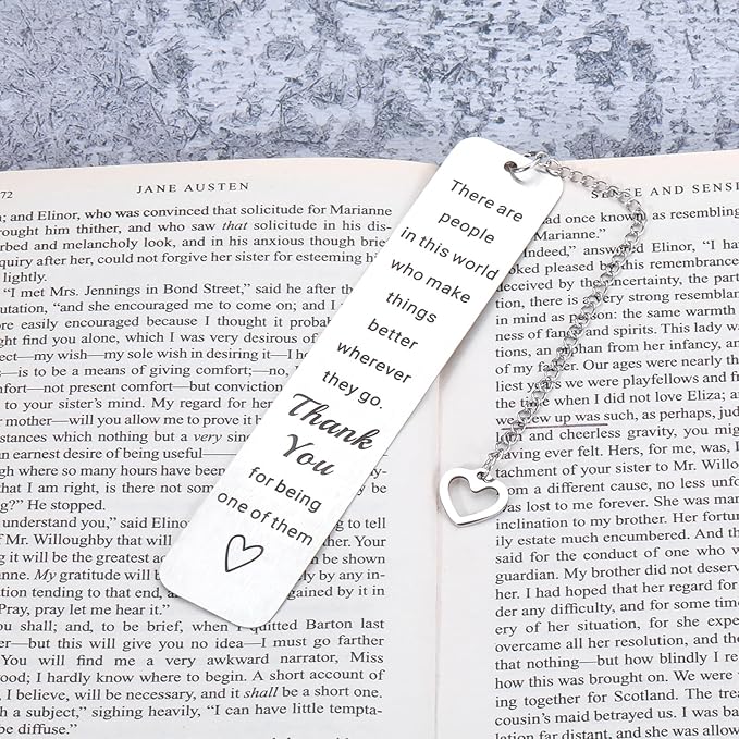Thank You Gifts for Women Appreciation Gifts for Coworkers Colleague Employee Bookmark Christmas Valentines Day Gifts for Leader Boss Lady Teacher Nurse Boss Day Gifts for Her Birthday Retirement Gift