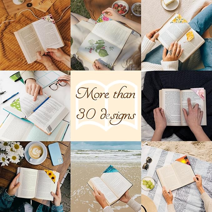 Personalized Leather Bookmarks, Fun & Cute Book Accessories for Reading Lovers, Unbreakable Page Markers for Women Men Girls Boys Student Teacher Kids Retirement Birthday Gifts (Butterfly)