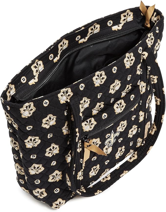 Vera Bradley Women's Cotton NFL Small Vera Tote Bag (Multiple Teams Available)