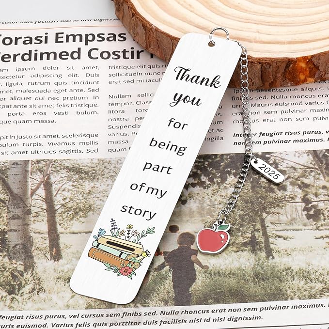 Teacher Christmas Gifts, Teacher Stocking Stuffers, Teacher Appreciation Gifts for Women, Teacher Gifts for Women, Teacher Birthday Gifts, End of Year Teacher Gifts, Thank You Teacher Gifts Bookmark