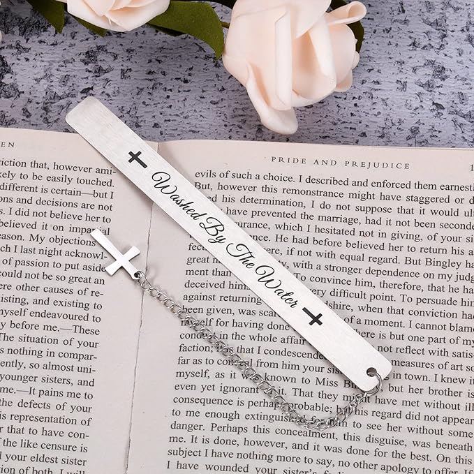Baptism Gifts Confirmation Gifts for Boys First Communion Gifts Easter Basket Stuffers Bookmark for Baby Girl Religious Bookmark Adult Gift for Women Goddaughter Godson Family Son Daughter Friends