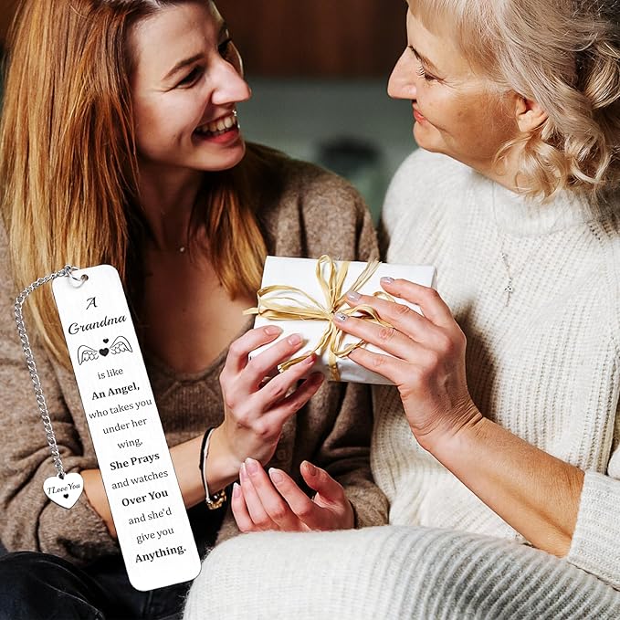 Christmas Gifts for Grandma, Great Grandma Gifts, Bookmark Gifts for Grandma, Grandma Christmas Gifts, Grandma Gifts from Grandkids, Valentine's Day Mother's Day Gifts for Grandma, Regalos Para Abuela