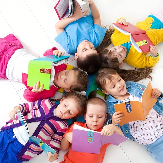 48 Pack Scented Bookmarks Magnetic Scratch and Sniff Bookmarks Fruit Food Bookmarks for Kids Cute Bookmarks with Sayings Christmas Bookmarks for Kids Students Teens Teachers (Fruit Flavor)