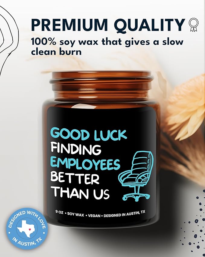 Funny Boss Men Candle, Funny Boss Gifts for Men, Best Boss Gifts for Men, National Boss Day Gifts for Men, Best Boss Ever Gifts for Men, Gag Gift for Bosses Day Gifts for Men Funny Gifts for Boss Man