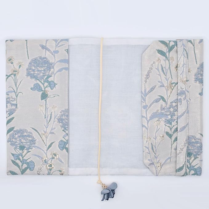 BLBMH Dandelions Book Covers for Paperbacks Book Cover Fit for 5.5x8.2 inch Adjustable Book Sleeve Cover for A5 Books Softcover Protector for Notebook - Blue