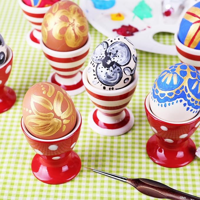 XDT#729 Micro Detail Paint Brush Artist Pin Point Painting Brushes 5 Piece #00000 Set，Acrylic Watercolor Oil, Fine Detailing Painting, Art, Scale Models, Easy Grip Triangular Handles