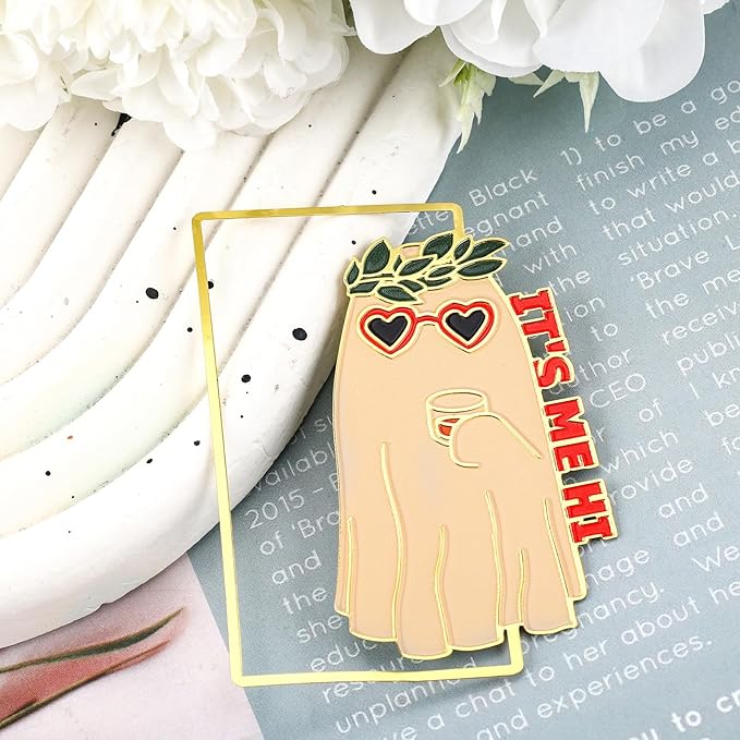 Funny Bookmarks for Women Men Music Lover Gifts Metal Book Marker Bulk Personalized Bookmark Gold Cute Cool Bookmarks Easter Gifts for Book Lovers Taylor Merch Coworker Reader Adults