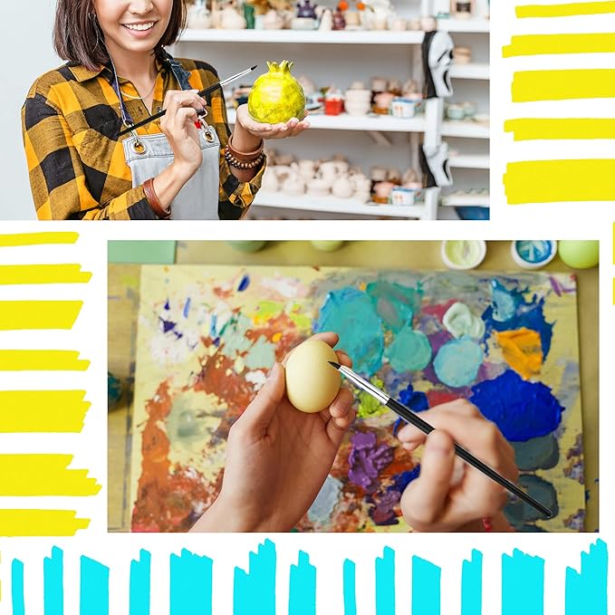 Professional Silicone Rubber Tip Paint Pens Brushes，5pcs Silicone Paint Brush，Silicon Color Shapers Brushes，Rubber Paint Brush，Silicone Artist Brushes，Flexible Clay Sculpture Tools （Size 4）