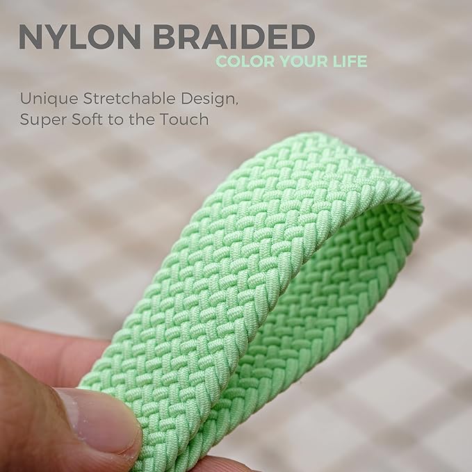 SENLLY Car Keychain, Stretchy Key Holder, Original Elastic Anti-Drop Design Finger Lanyard Strap