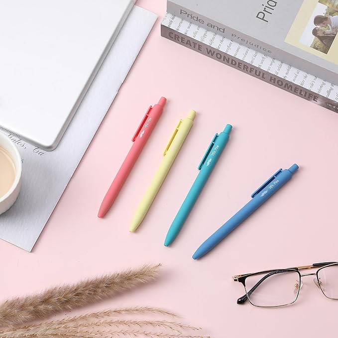 Mr. Pen- Aesthetic Highlighters and Gel Pens, 8 Pack, Assorted Color Highlighters, Assorted Color Gel Pens, Highlighter Pens, Cute Highlighters, Gel Pens