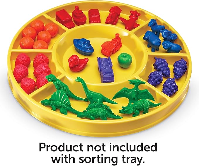 Learning Resources Circular Sorting Tray, Multi-color