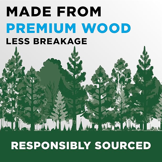 Dixon Ticonderoga Ticonderoga Wooden Pencil, 0.7mm, #2 Soft Lead, 8/Pack (13852) (X13852)