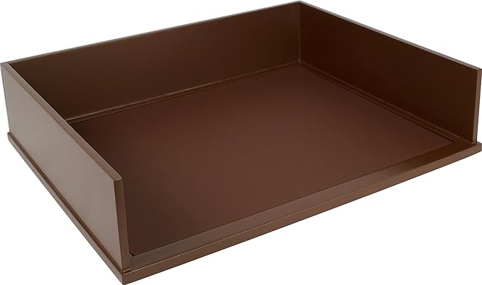 Victor Mocha Brown Collection, Letter Tray, Brown, (B1154)