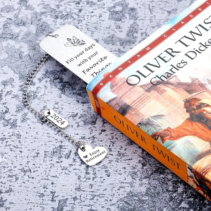 Graduation Retirement Gifts for Women Christmas Retirement Bookmark Gift for Female Her Women Thank You Gifts for Teacher Coworker Friends Retirement Gifts for Employee Boss Leader Retirement Focus