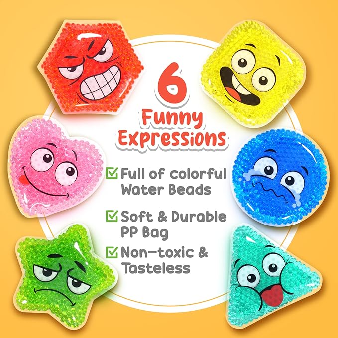 Squishy Fidget Sensory Toys for Kids, Calming Down Sensory Tools for Autism Autistic Special Needs, Sensory Bin Squeeze Toys for Classroom Prize, Travel Toys