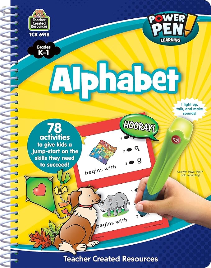 Power Pen & Learning Books Set - 4 Book Set