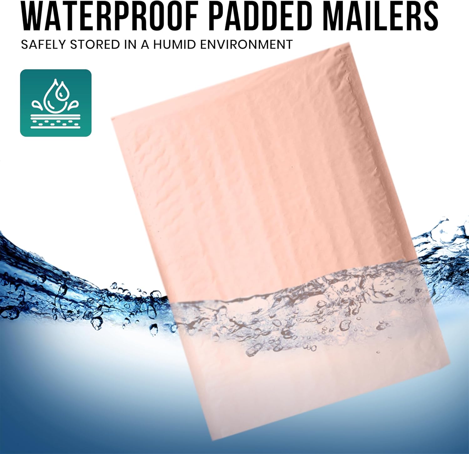 Levex - #0 6" x 10" [10 Pack] Light Pink Poly Bubble Mailers, Padded Envelope Mailers, Packing Envelope & Mailing Bags for Shipping