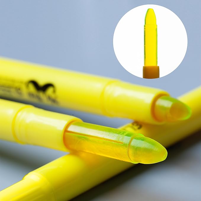 Mr. Pen- Gel Highlighters, Bible Highlighter, Pack of 20, No Bleed Highlighter, Fluorescent Yellow Highlighters, Dry Highlighter, Bible Study Highlighter, Bible Journaling Supplies