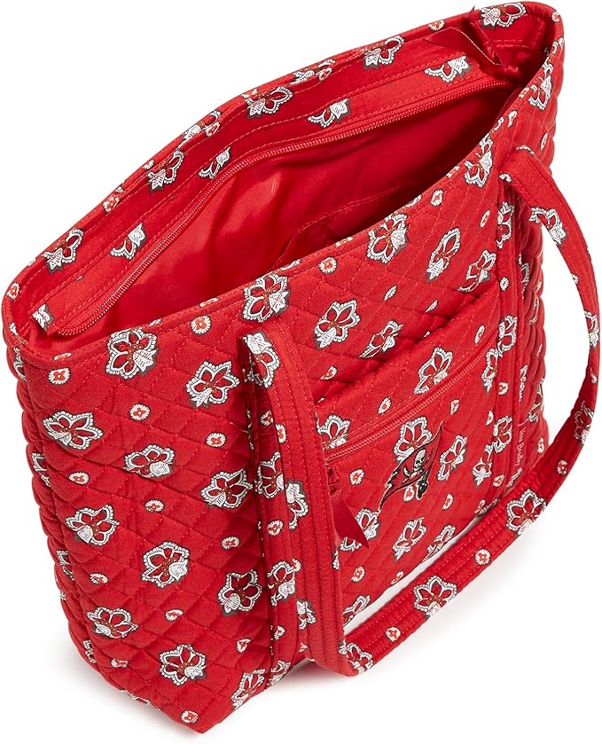 Vera Bradley Women's Cotton NFL Small Vera Tote Bag (Multiple Teams Available)