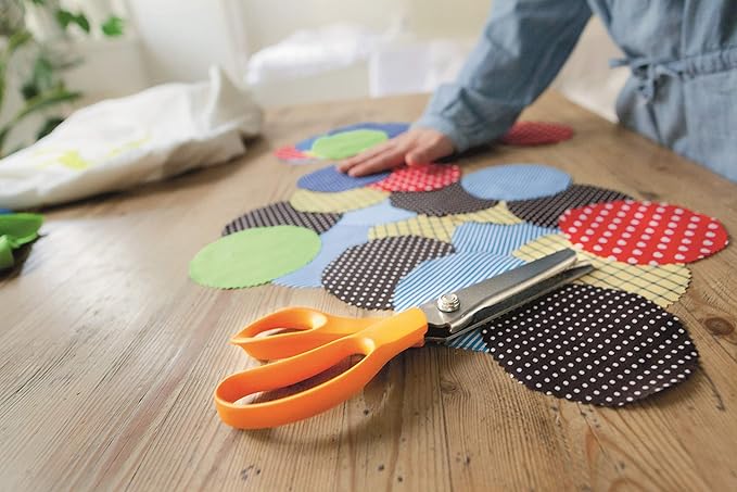 Fiskars 1005130 Tijeras Dentadas Classic 23, 8.8 x 23.1 x 1.9 cm, Standard