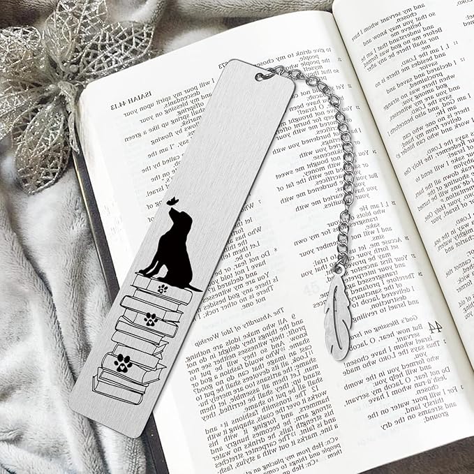 Dog Book Markers for Women Inspirational,Funny Bookmarks for Students Teachers School Home Office Supplies,Book Lover Dog Lover Friends Girl Sister Mom Female Christmas Birthday Gifts JCH8