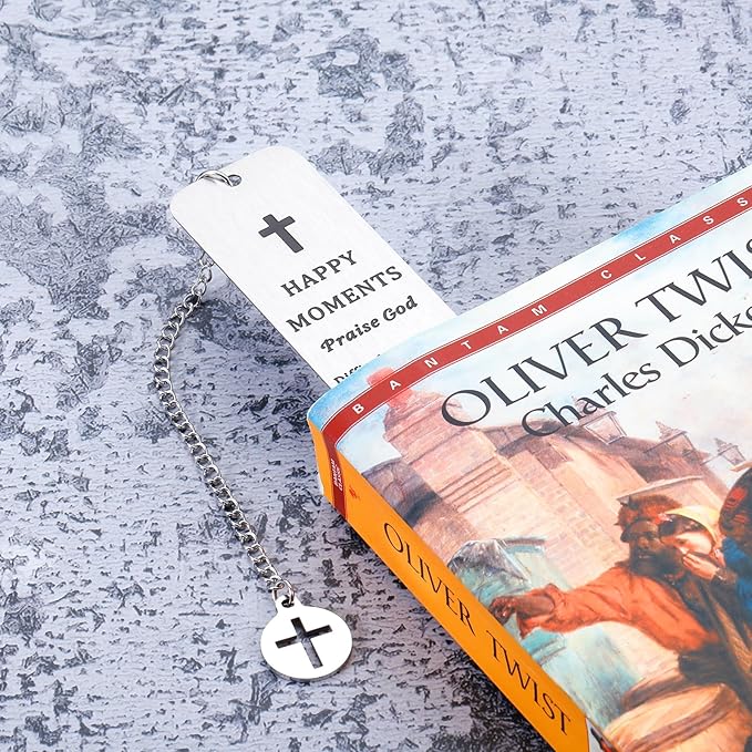 Baptism Gifts for Women Men Confirmation Gifts First Communion Gifts Christian Bookmarks for Women Men Christmas Graduation Gift for Her Him Confirmation Gifts for Teen Boys Girls Religious for Women