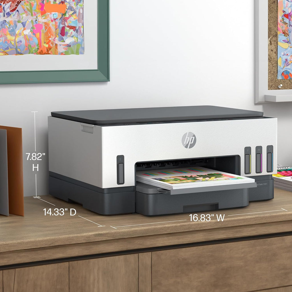 HP Smart Tank 7001 Wireless All-in-One Ink Tank Printer with up to 2 years of ink included (28B49A)