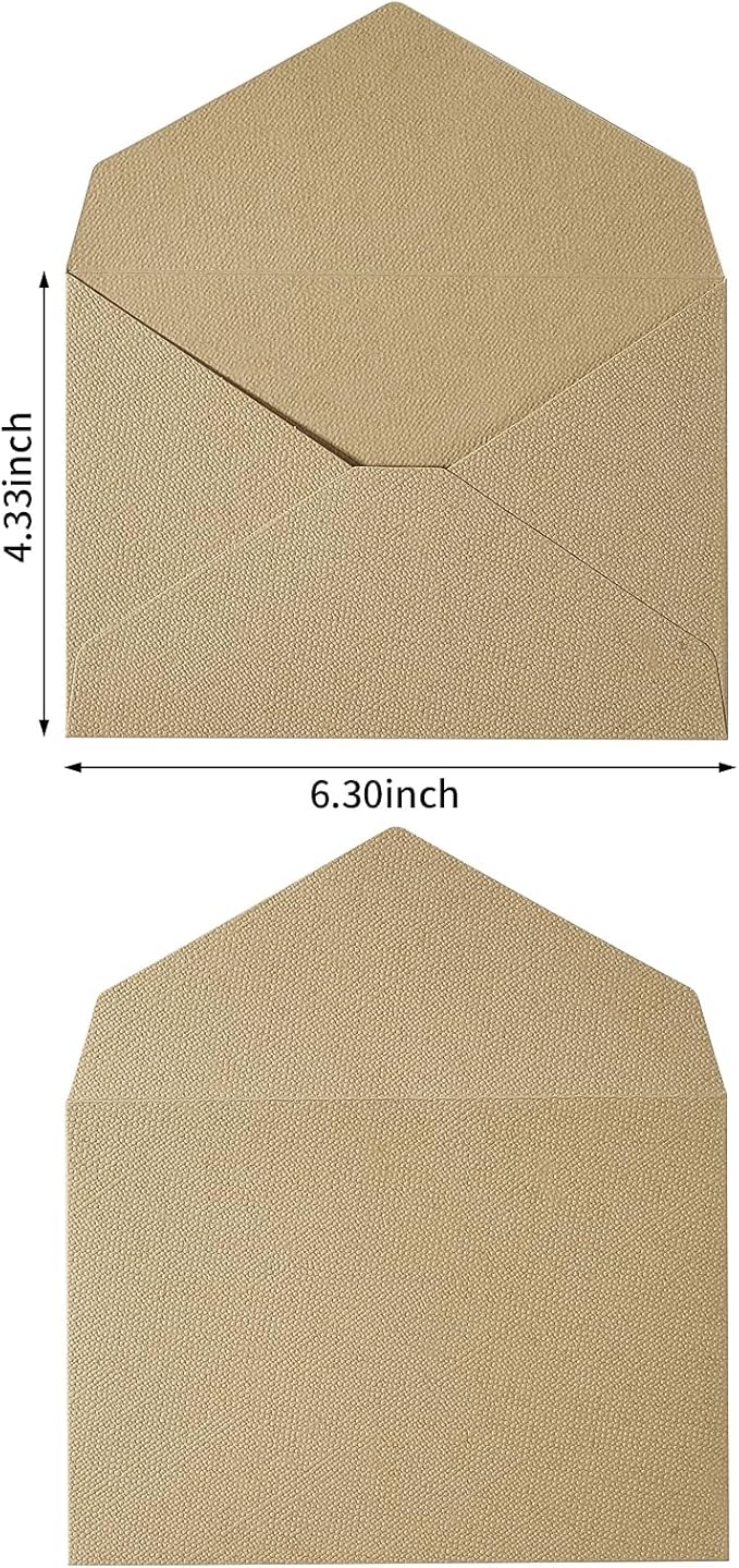 20 Pcs 4 x 6 Envelopes,A6 Envelopes, Card Envelopes, White Paper Envelopes, Invitation Envelopes, Postcard Envelopes (Grey-20pcs)