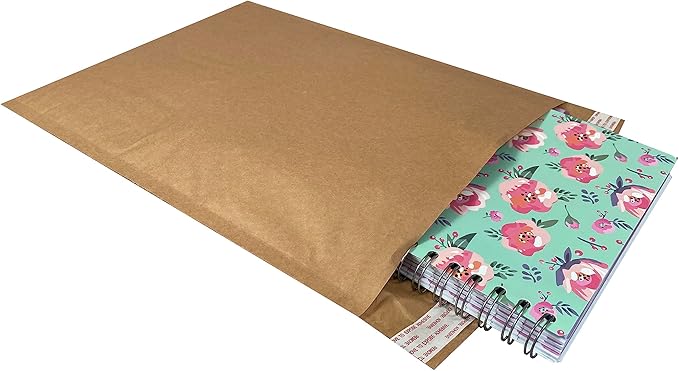 Honeycomb paper padded envelope sealable mailers (100, #4-9.5" x 13.5")
