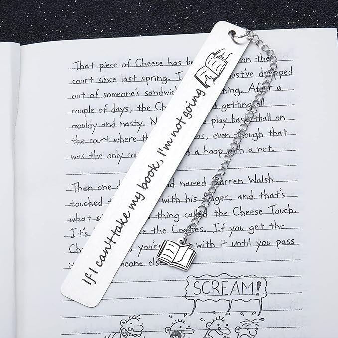 Funny Bookmark Gift for Book Lovers Women Men Birthday Christmas Gift for Readers Valentine Graduation Back to School Book Marker Gift for Son Daughter Friends Coworkers Bookish Stocking Stuffers