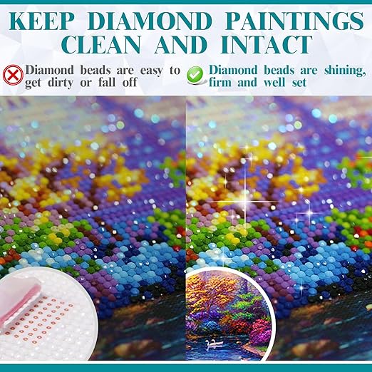 Diamond Painting Sealer, Puzzle Glue Clear, Diamond Painting Accessories with Permanent Fixation and Shining Effect, Diamond Painting Art Glue for 5D Diamond Painting, Puzzle and DIY Crafts (120ml*1)