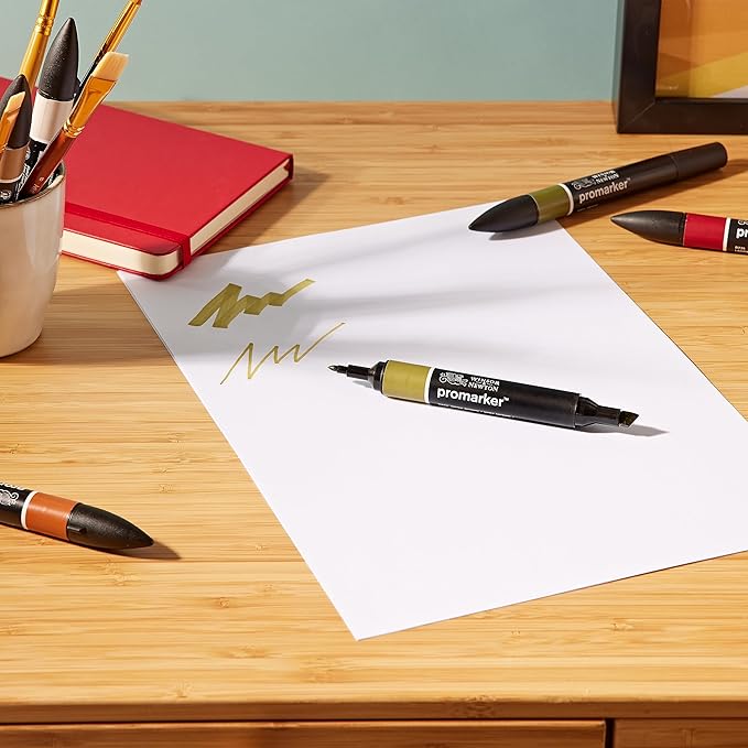 Winsor & Newton ProMarker Set, 6 Count, Landscape