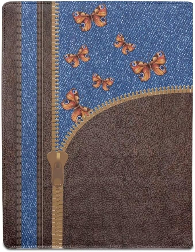 Sunflower Zipper Print Padfolio Clipboard Folio Folder Writing Notepad Pad Folder A4 PU Leather Portfolio Organizer for Business Interview Resume Training