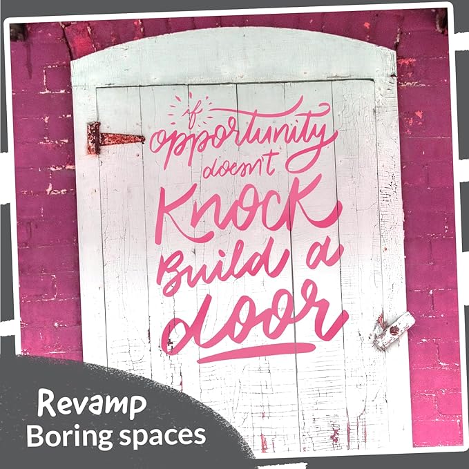 5 Acrylic Metallic Pink Paint Pen - Extra Fine Tip, Thin & Jumbo (1mm, 3mm, 6mm, 10mm, 15mm) - Paint Markers for Metal, Rocks, Plastic, Canvas, Wood, Fabric, Tire, Glass. Pink Permanent Marker